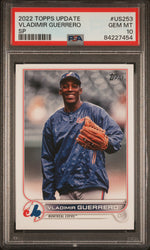 2022 Topps Update SP Vladimir Guerrero #US253 PSA 10