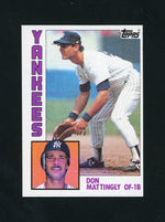 1984 Topps #8 Don Mattingly Rookie RC