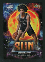 2025 Topps Chrome PPS-6 Dylan Harper Sun Rookie /12 San Antonio Spurs