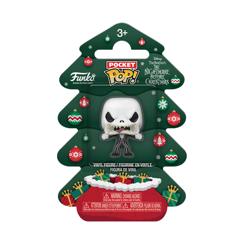 Funko Pocket Pop!: The Nightmare Before Christmas - Jack Skellington Holiday Tree 12-Pack