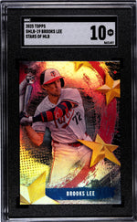 2025 Topps Series 1 Stars of MLB Brooks Lee #SMLB-19 RC SGC 10