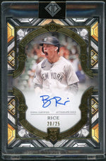 2025 Topps Transcendent Ben Rice Rookie Showcase Auto Autograph #/25
