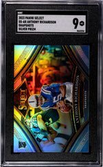 2023 Panini Select Snapshots Silver Prizm Anthony Richardson #SS-AR RC SGC 9