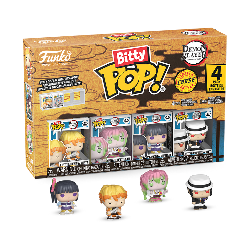 Funko Bitty Pop!: Demon Slayer - Zenitsu 4-Pack