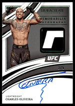 2022 Panini Immaculate Collection MA-COV Charles Oliveira Memorabilia Autographs /5