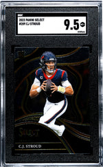 2023 Panini Select CJ Stroud #289 RC SGC 9.5