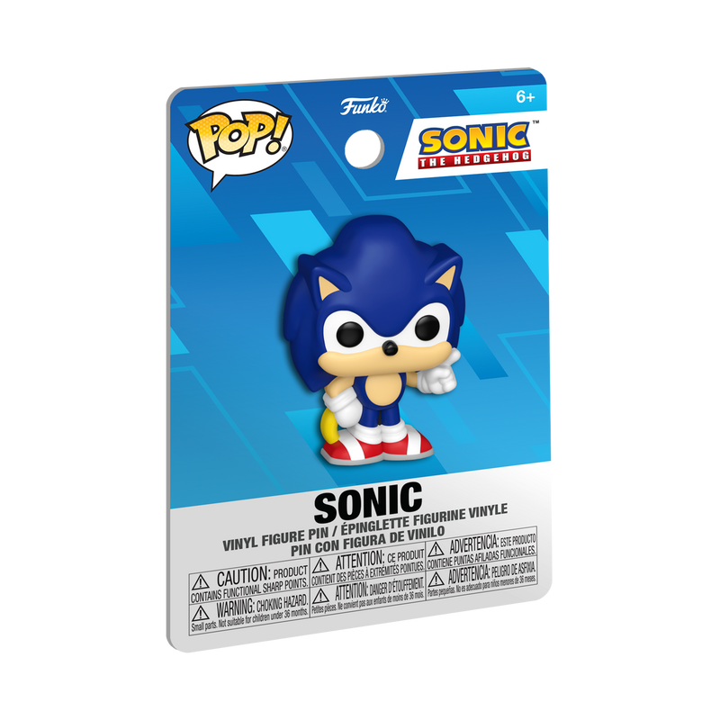 Funko Pop! PVC Pin: Sonic the Hedgehog - Sonic