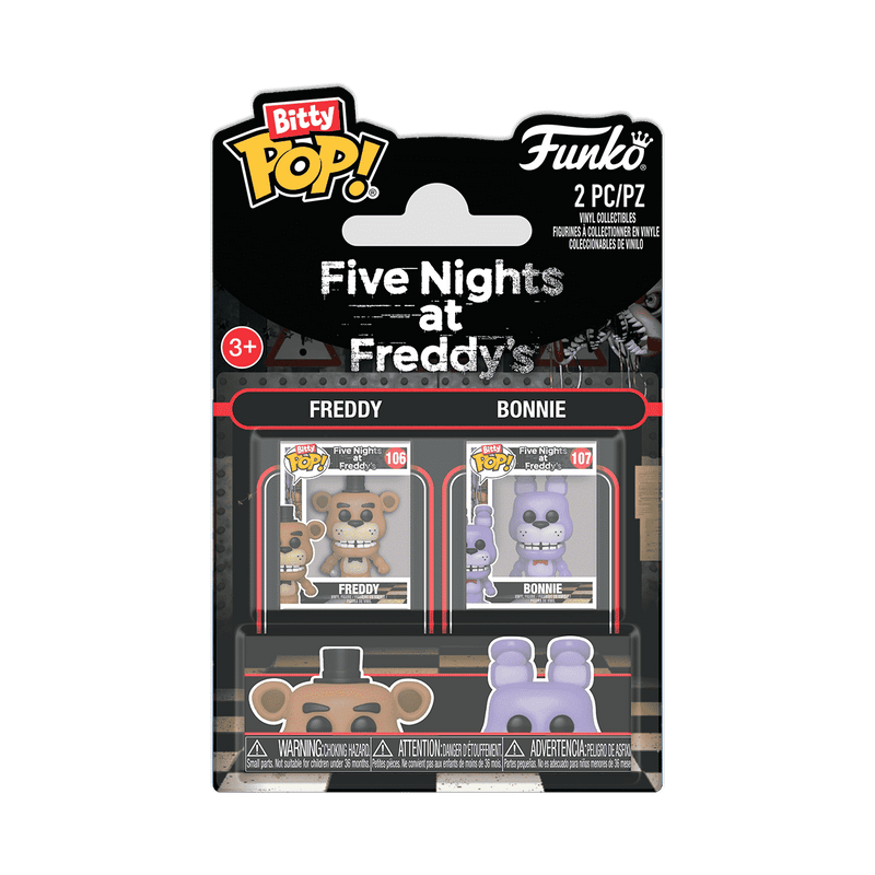 Funko Bitty Pop!: Five Nights at Freddy's - Freddy & Bonnie 2-Pack