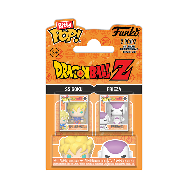 Funko Bitty Pop!: Dragon Ball Z - SS Goku & Frieza 2-Pack