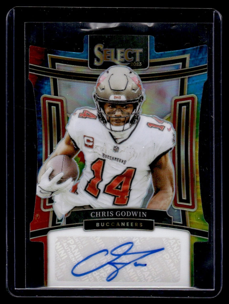 2023 Panini Select Signatures Prizm Chris Godwin #SIG-CGO Auto /25