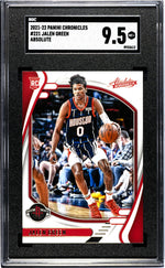2021-22 Panini Chronicles #221 Jalen Green Absolute SGC 9.5