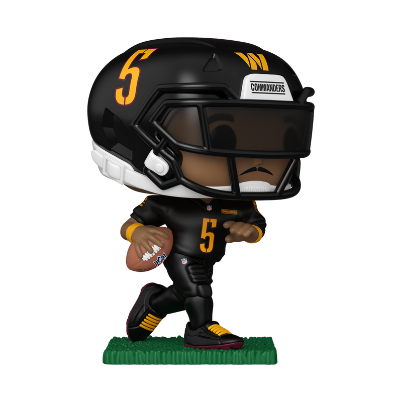 Funko Pop! NFL: Washington Commanders - Jayden Daniels (Black Jersey)