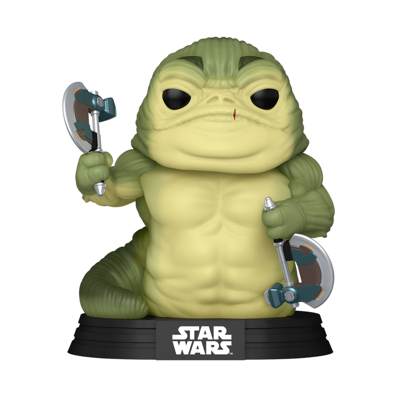 Funko Pop! Star Wars: The Mandalorian and Grogu - Rotta the Hutt (Glow)