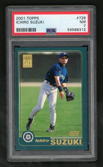 2001 Topps Ichiro Suzuki #726 PSA 7
