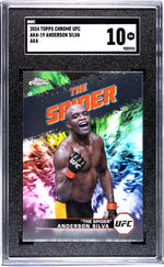 2024 Topps Chrome #AKA-19 Anderson Silva AKA SGC 10