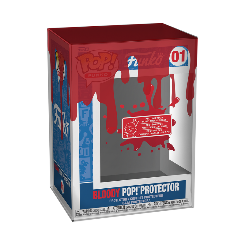 Funko Pop! Protector Printed UV: Drip (Red) 6-Pack