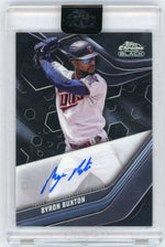 2023 Topps Chrome Black #CBA-BB Byron Buxton Auto Sealed