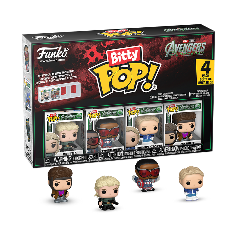 Funko Bitty Pop!: Avengers: Doomsday - 4-Pack Series 1