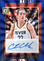 2025 Donruss SS-CC Caitlin Clark Signature Series Blue 18/25