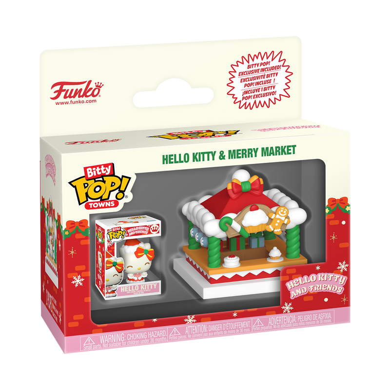 Funko Bitty Pop! Town: Hello Kitty Holiday - Merry Market