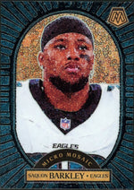 2025 Mosaic 5 Saquon Barkley Micro Mosaic