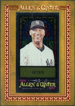 2024 Topps Allen & Ginter 175 Derek Jeter Mini Stained Glass