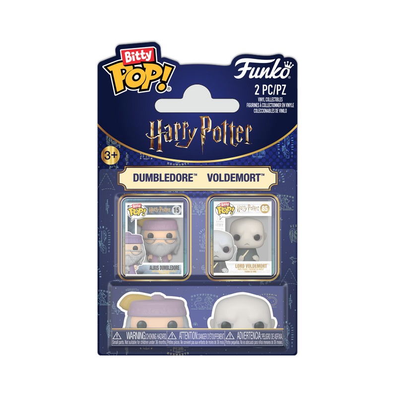 Funko Bitty Pop!: Harry Potter - Albus Dumbledore & Lord Voldemort 2-Pack