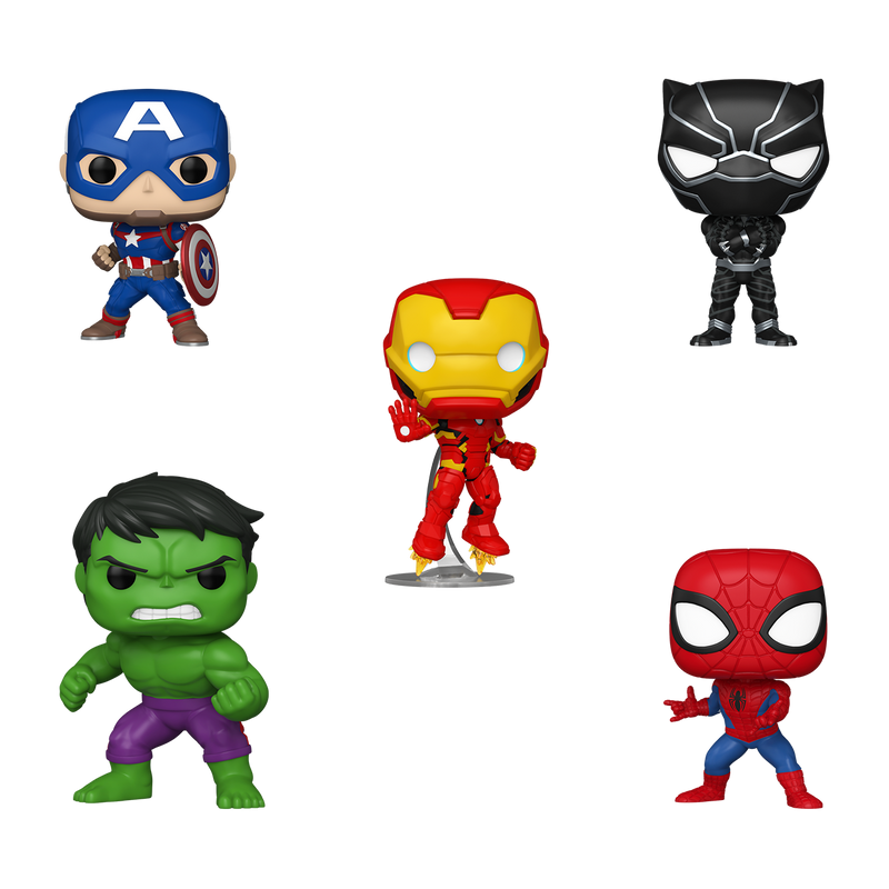 Funko Pop! Marvel: Marvel Comics 5-Pack