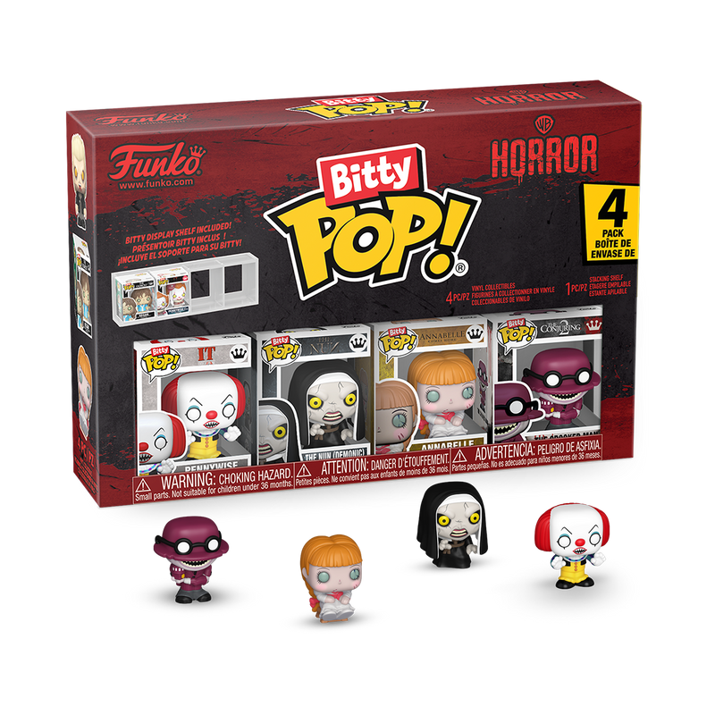 Funko Bitty Pop!: Warner Bros. Horror - Pennywise 4-Pack