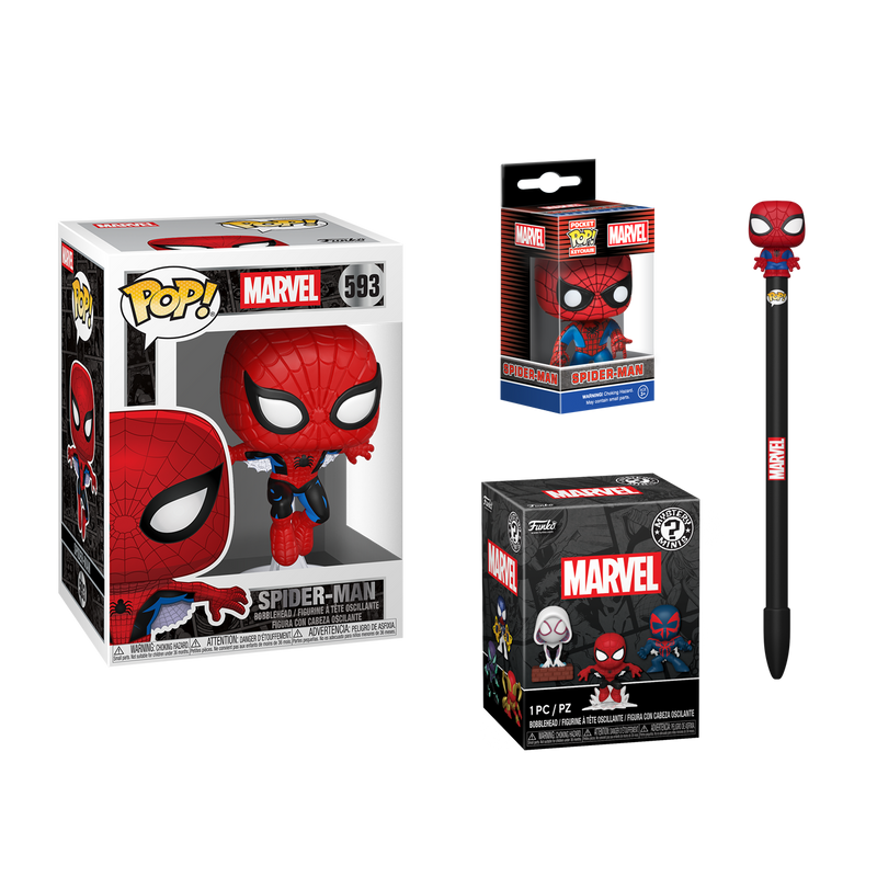 Funko Pop! Impulse Bundle: Marvel - Spider-Man 4-Pack