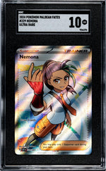 2024 Pokemon #229 Nemona Paldean Fates SGC 10