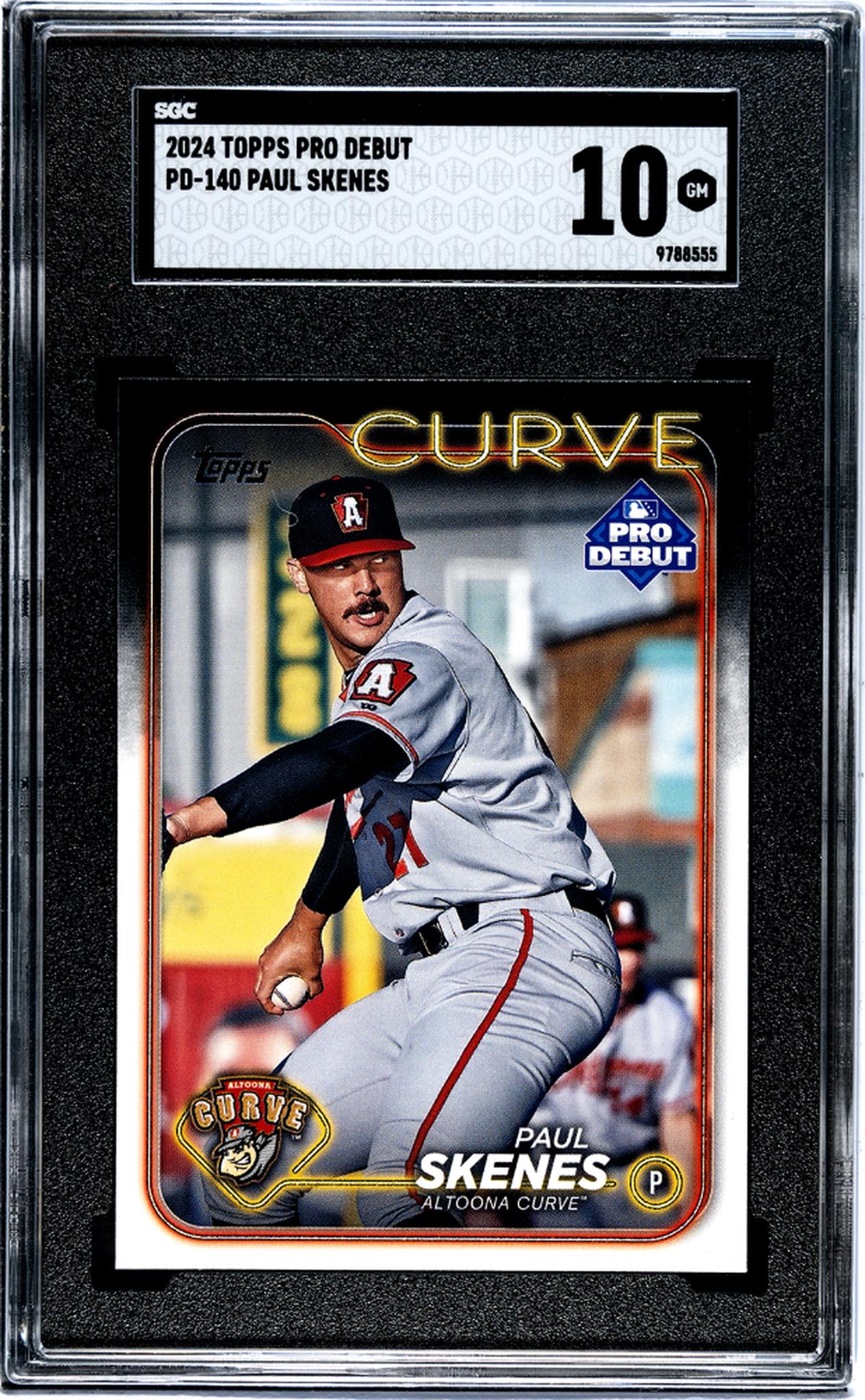 2024 Topps Pro Debut Paul Skenes #PD-140 SGC 10