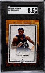 2007 Artifacts #16 LeBron James SGC 8.5