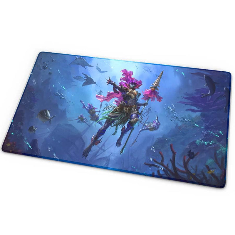 Arcane Fortress Tribes Collection Playmat - Emperor of the Deep (24" x 14")