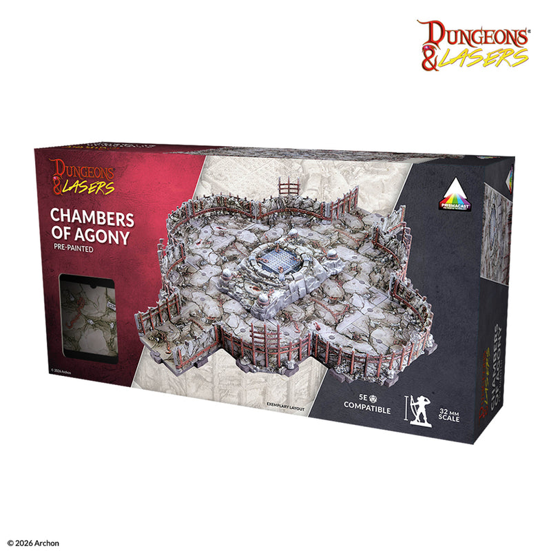 Dungeons & Lasers Chambers of Agony Pre-Painted Terrain Set