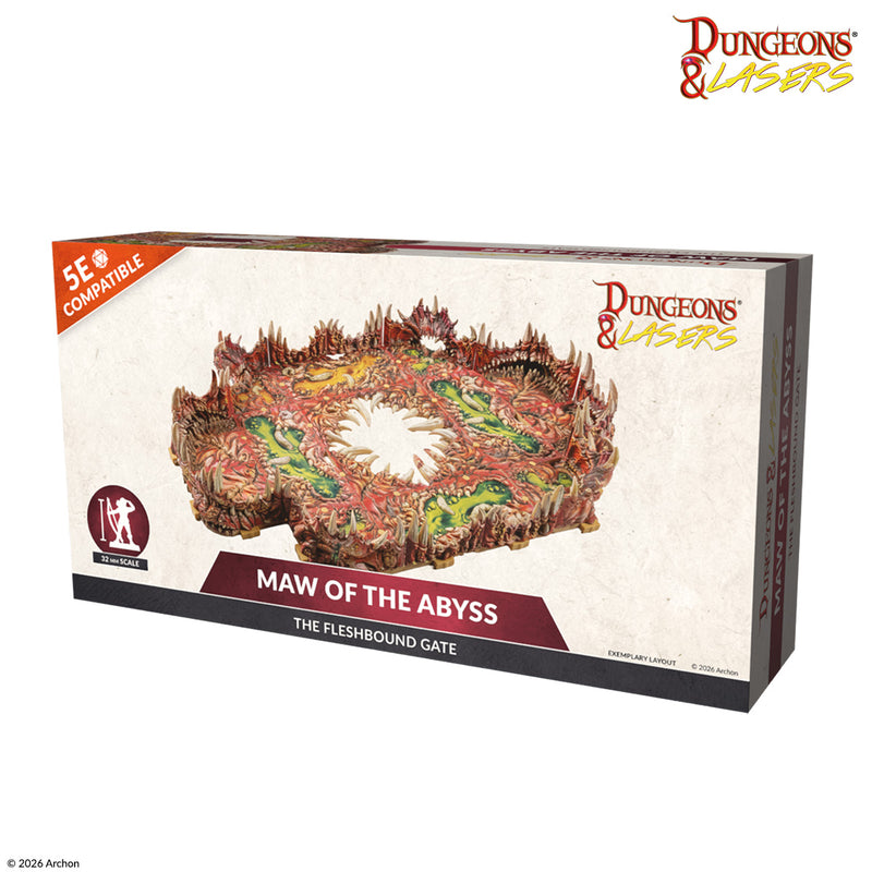Dungeons & Lasers Maw of the Abyss Terrain Set