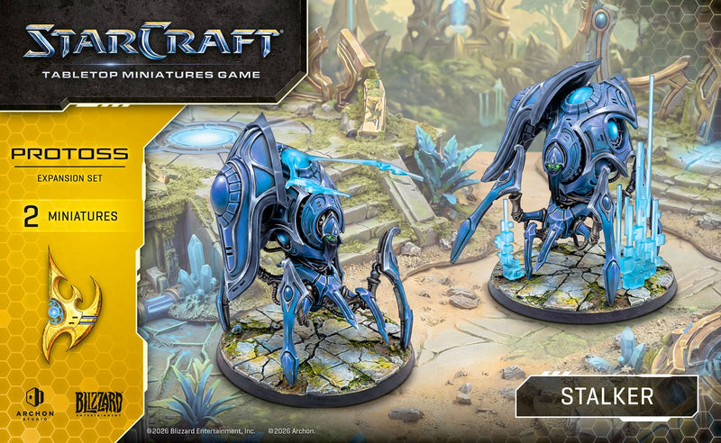 StarCraft Tabletop Miniatures Game Protoss Stalker Expansion Set