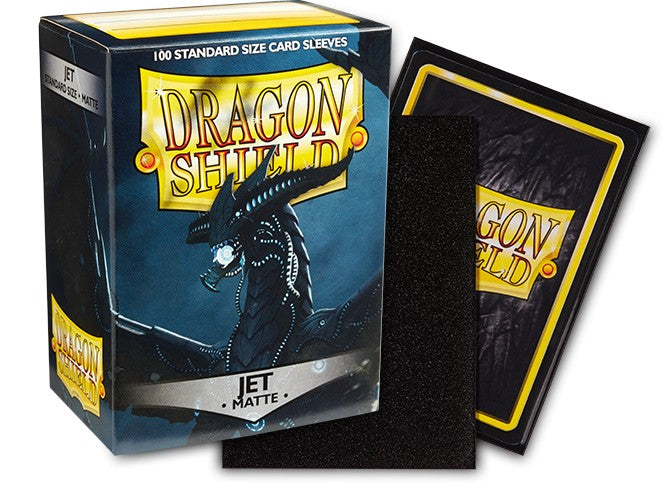Dragon Shield Standard Matte Jet 100ct Sleeves