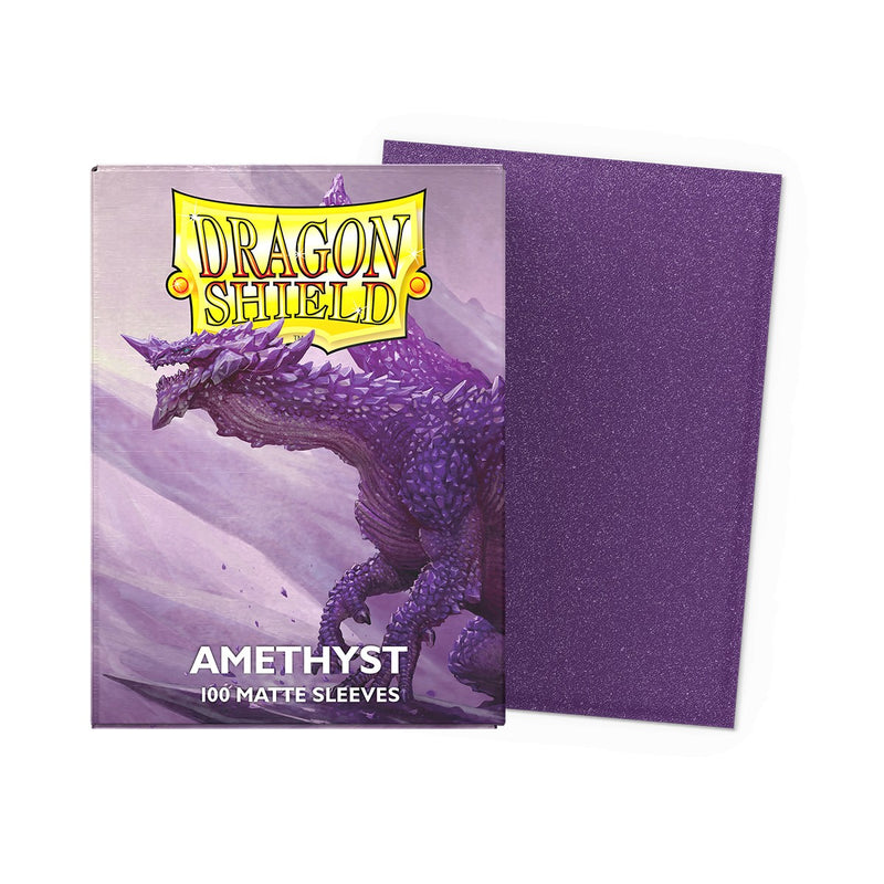 Dragon Shield Standard Matte Amethyst Sleeves 100 Count