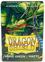 Dragon Shield Sleeves: Japanese Matte - Apple Green 60CT