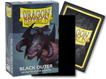 Dragon Shield Sleeves: Outer Sleeves Standard Matte - Black 100CT