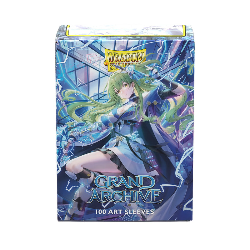 Dragon Shield Grand Archive Lorraine, Arclight Saber Standard Matte Dual Art Sleeves 100CT