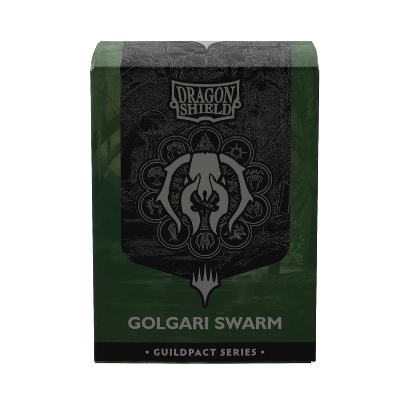 Dragon Shield Guildpact Series Golgari Swarm Matte Dual Art Standard Sleeves 100ct