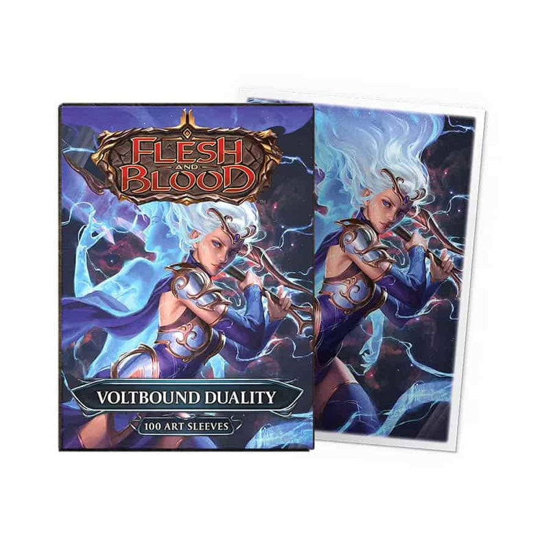 Dragon Shield Matte Art Sleeves - Flesh and Blood Voltbound Duality (100 Count)
