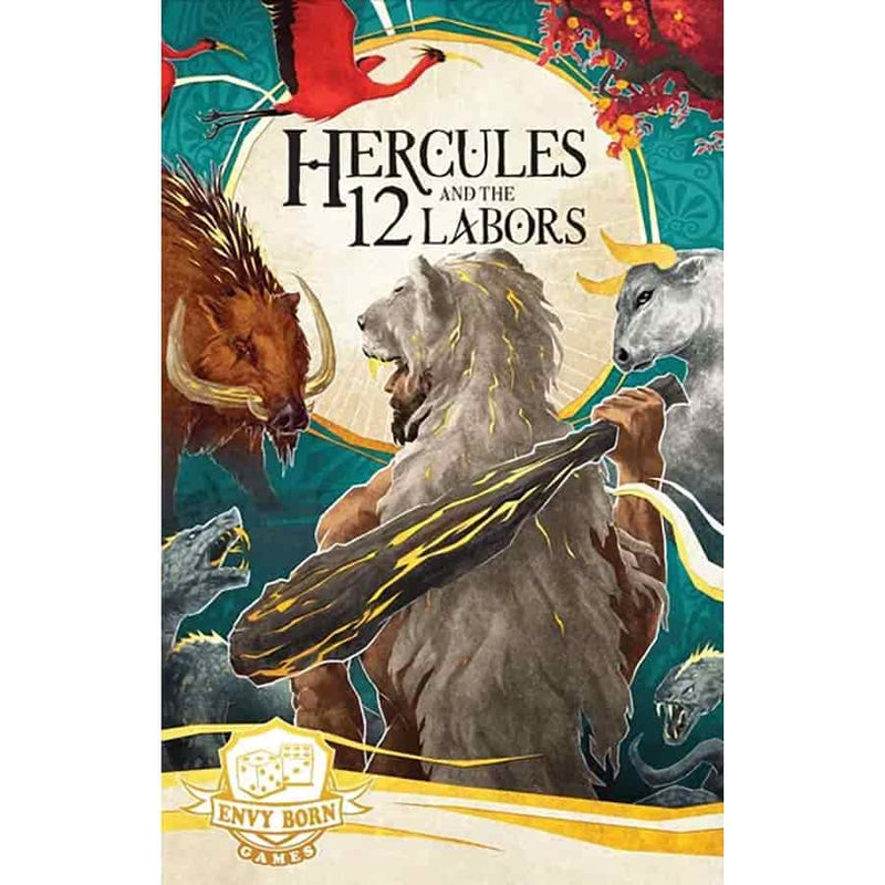 Envy Born Games Hercules and the 12 Labors - Solo Card and Dice Game