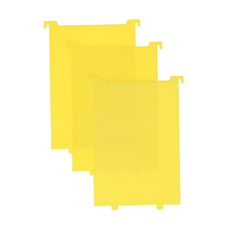 BCW Comic Book Bin Partitions - Yellow (3 Count)