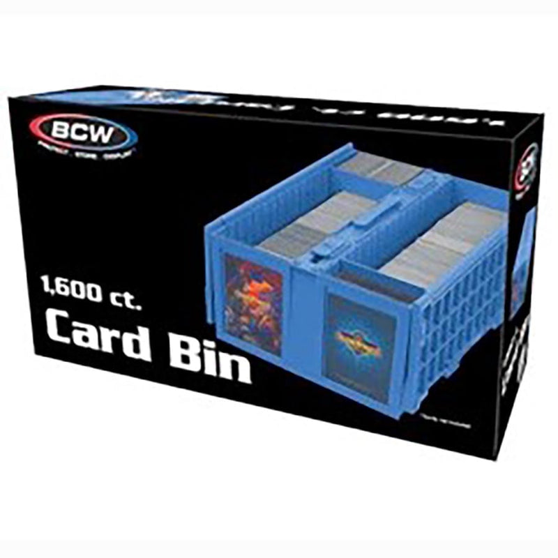 BCW 1600-Count Card Bin - Blue