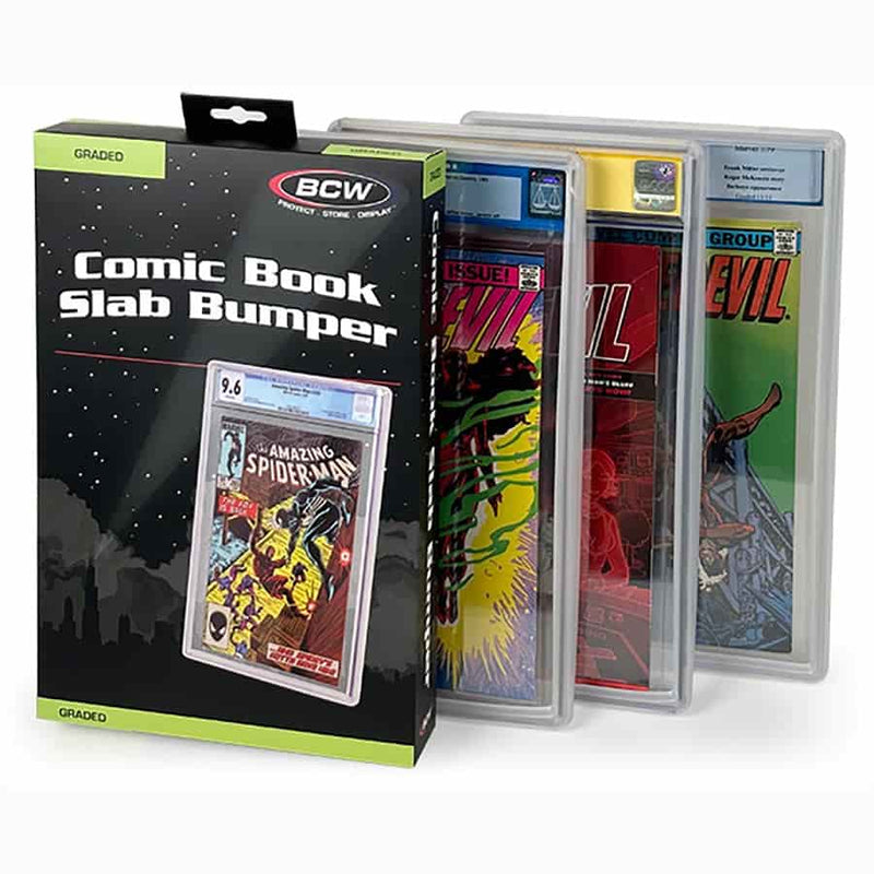 BCW Graded Slab Bumper - Comic Translucent (3 Count)