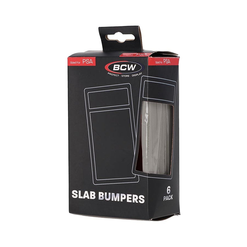 BCW Graded Slab Bumper for PSA Cards - Silver (6 Count)