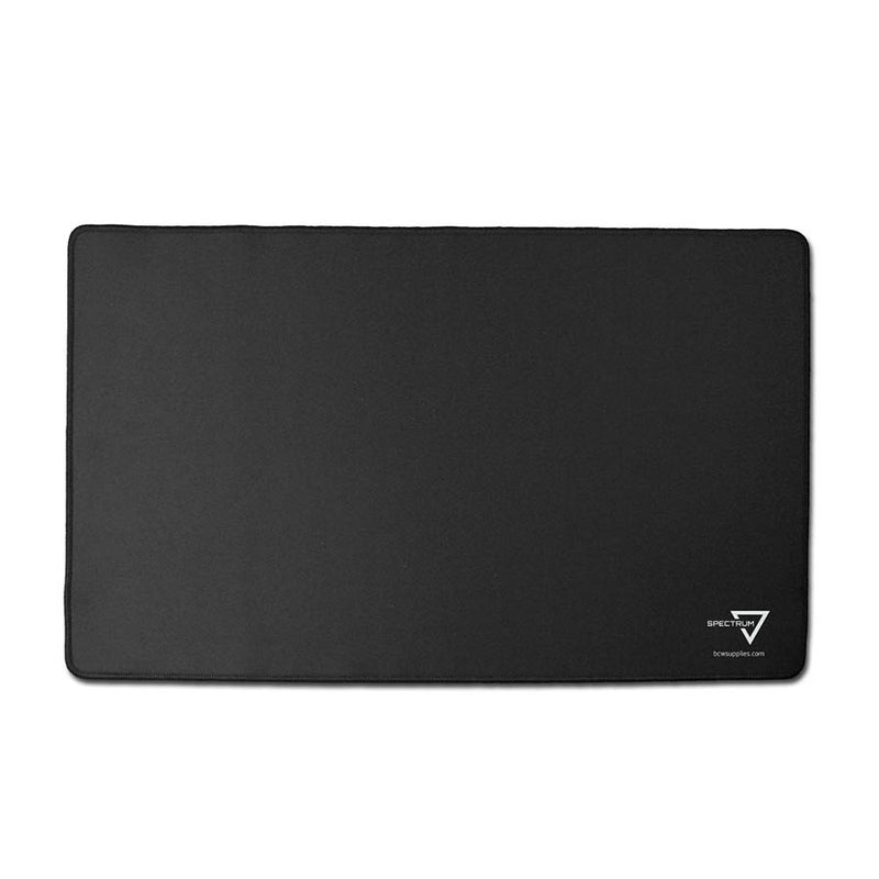 BCW Spectrum Playmat with Stitched Edges - Black